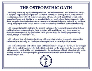 Osteopathic Oath