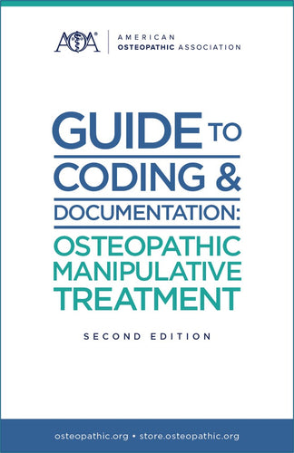 Guide to Coding & Documentation: Osteopathic Manipulative Treatment - 2nd Edition PREORDER