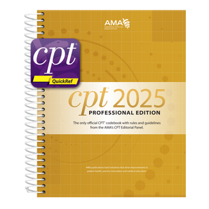 CPT® 2025 Professional Ed and CPT® QuickRef App Package - Pre-Order