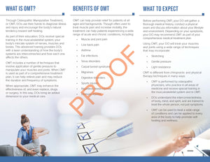 OMT Hands-on Care Trifold Brochure