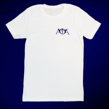 Load image into Gallery viewer, AOA short sleeve white t-shirt