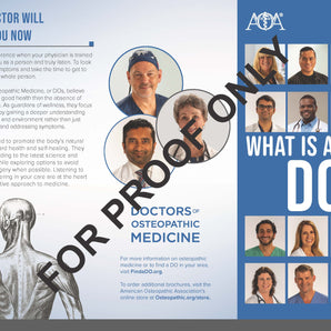 What is a DO? Trifold Brochure